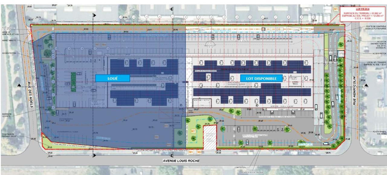 Entrepôt classe c Gennevilliers 8242m² Location entrepôt classe c Gennevilliers Hauts-de-Seine OLLOG2204651 1